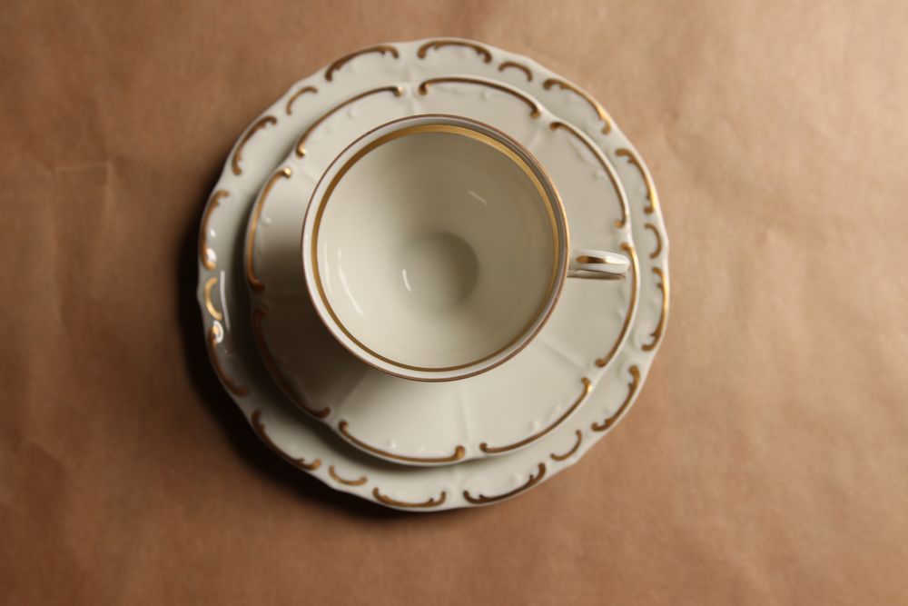 Serwis dla 9 osób porcelana Antoinette Bucka & Niessen