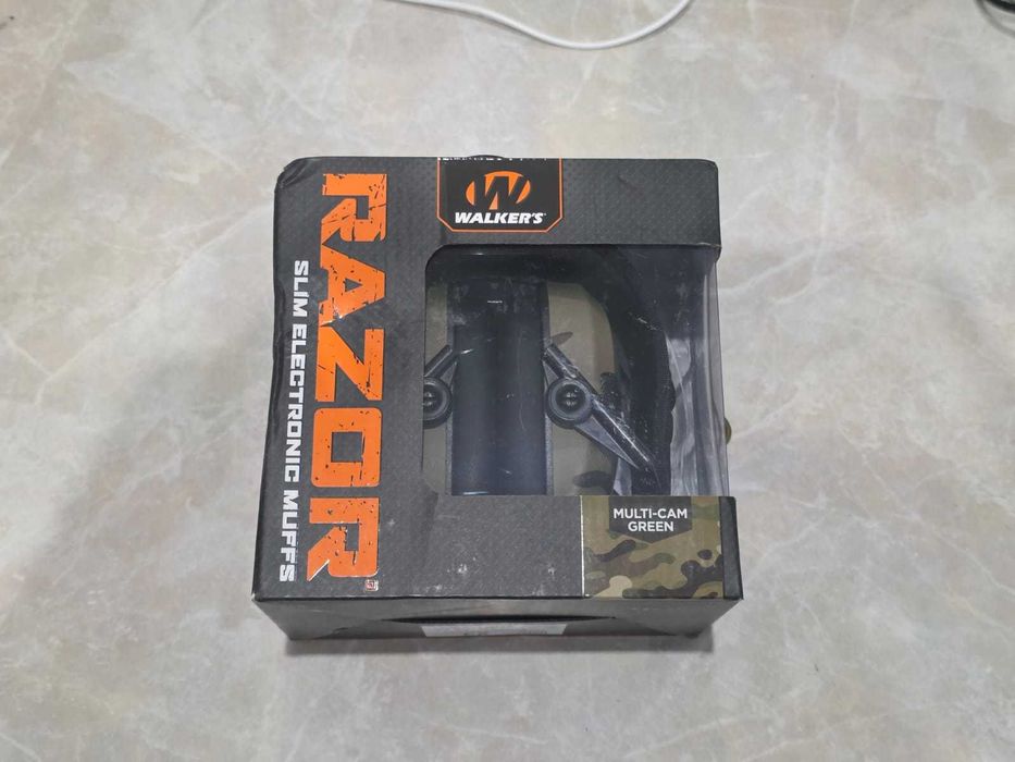 Активні навушники для стрільби Walkers Razor Slim MultiCam