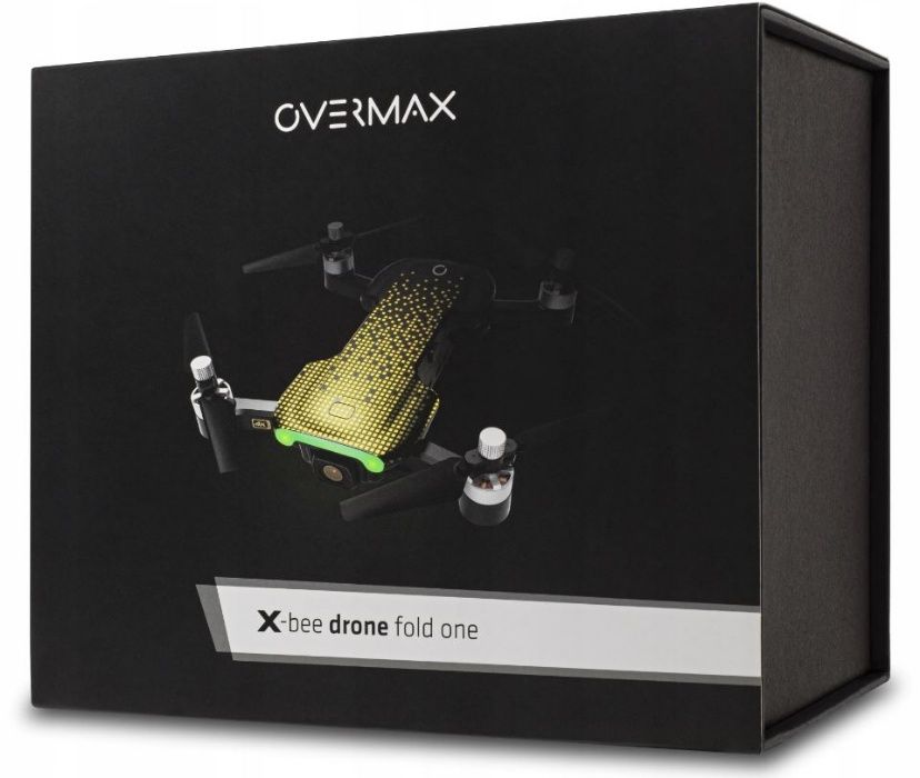 Dron OVERMAX X Bee Drone FOLD ONE GPS WiFi Kamera 4K FPV Quadrocopter