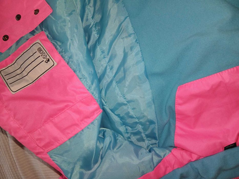 Kurtka zimowa 158/164 narciarska wodo i wiatroszczelna IDEALNA