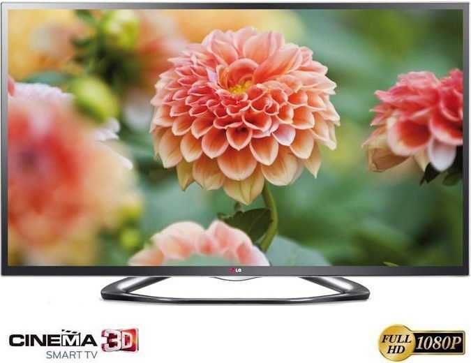 Smart tv Led 47 cali 200Hz LG CINEMA 3D 47LA641S YouTube Netflix