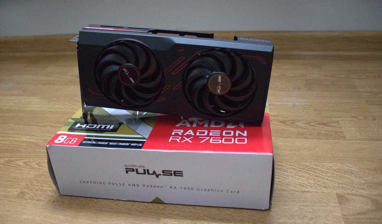 Radeon RX 7600 Sapphire Pulse OC GDDR6 8GB