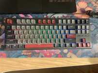 Klawiatura mechaniczna Royal Kludge R87 TKL 80% RGB Brown