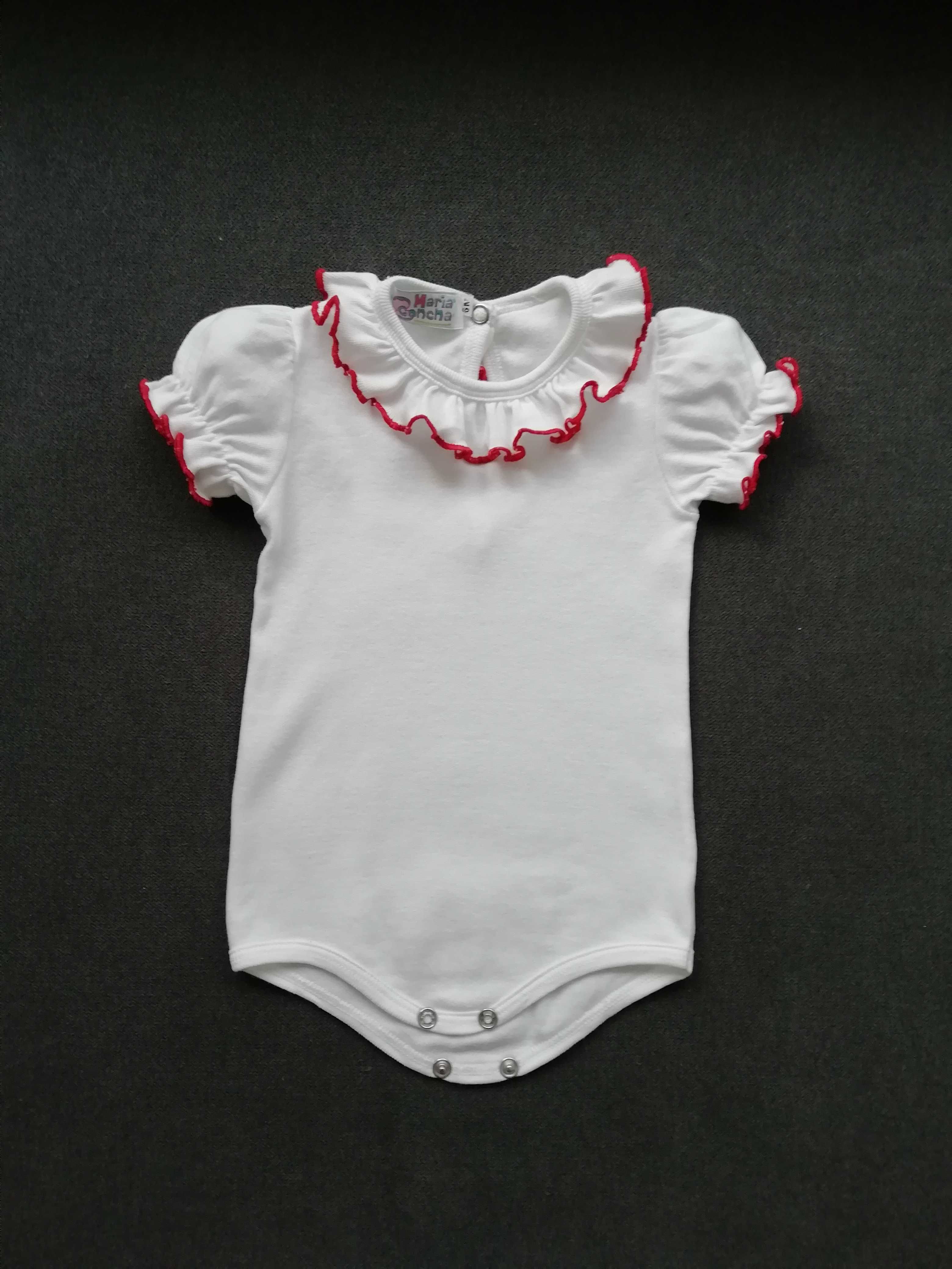 Conjunto de bodies com golinha Maria Concha - 3-6 meses / 62 cm