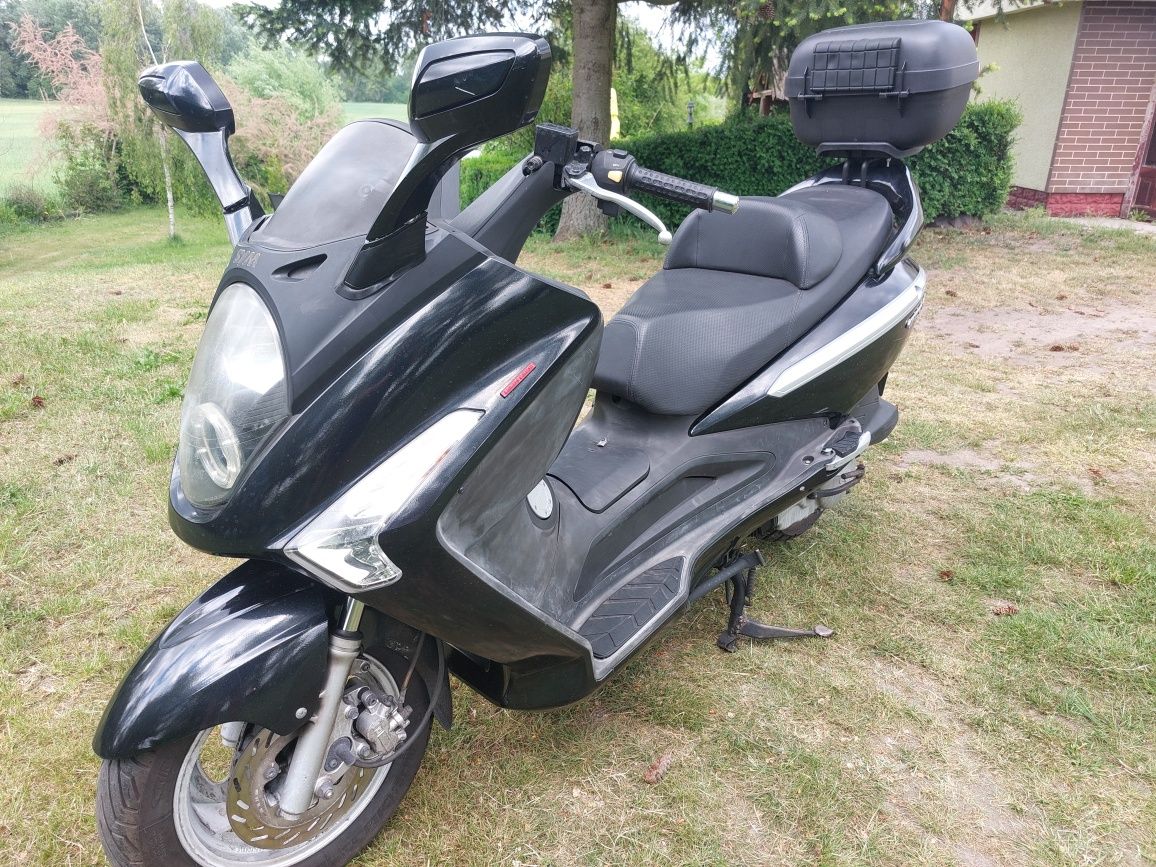 Sym GTS 125 jak Yamaha