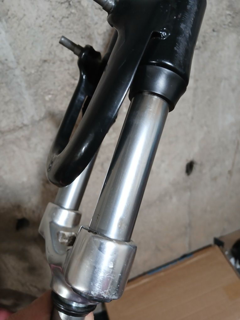 Amortyzator rowerowy XMO 26'' gwint rura 1 cal