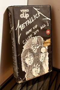 kaseta VHS Metallica - Cliff'em All oryginalna