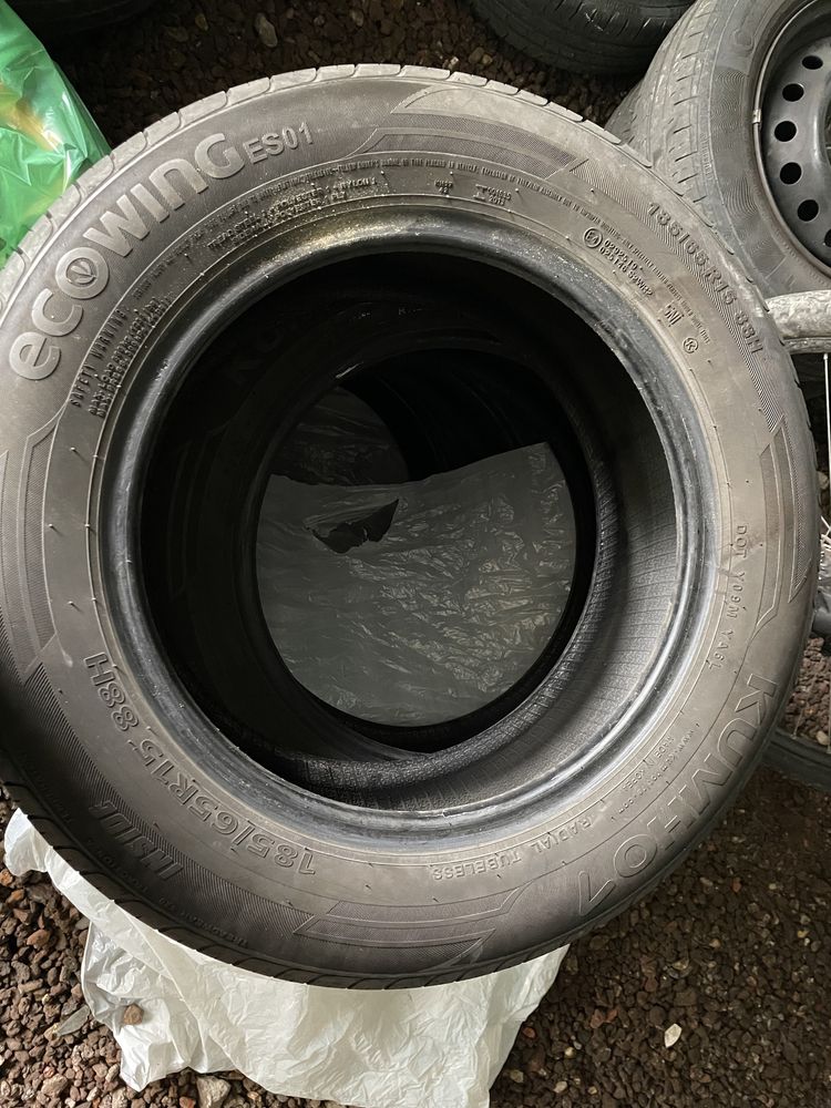 Opony Kumho 185/65/15 letnie