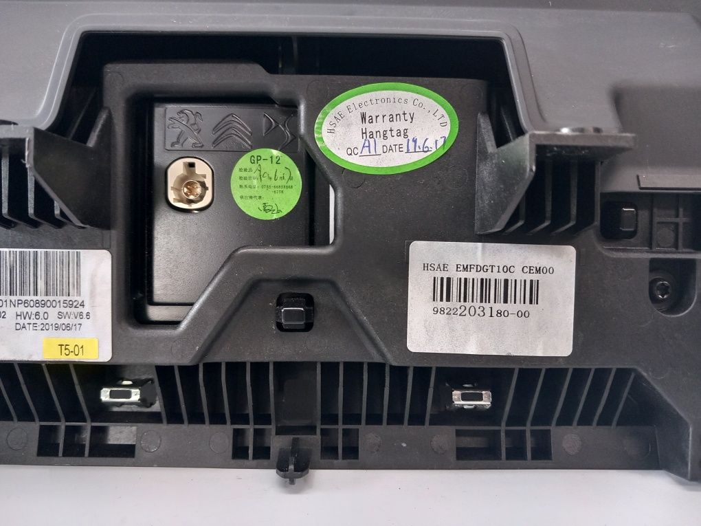 Ecrã multimédia multifunções display GPS Citroen DS3 DS7