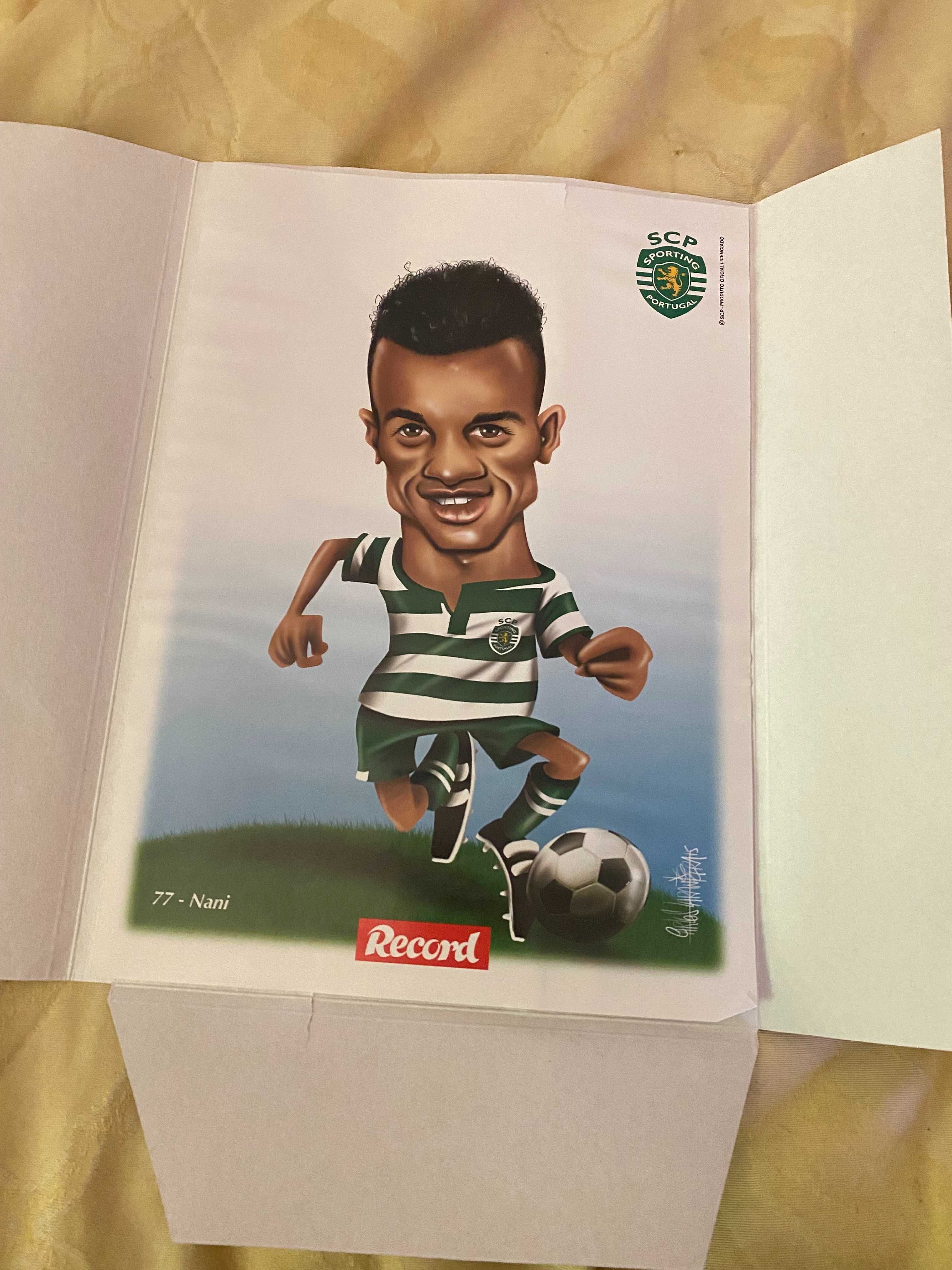 Caricatura Record Sporting Nani 2014/2015