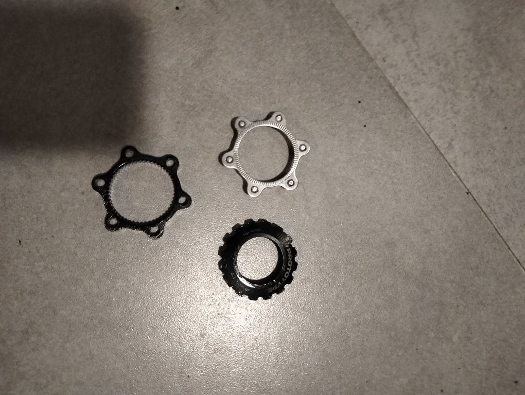 Adaptador centerlock para 6 furos prototype