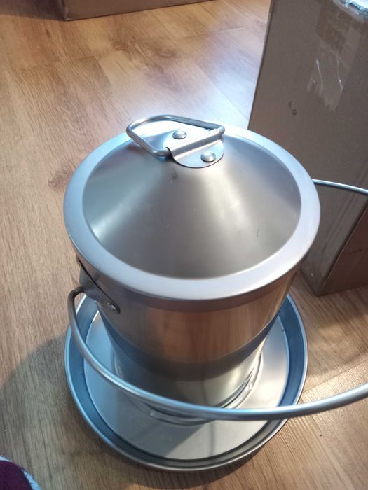 Poidło dla drobiu nierdzewka wysokość 30 cm