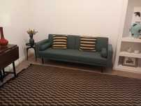 Sofa 3 lugares com cama