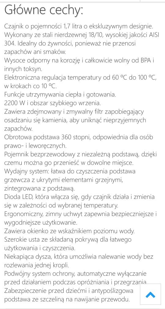 Czajnik elektryczny