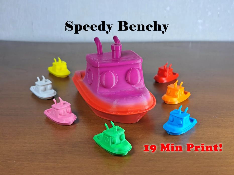 Mini Barco Speedy Benchy "Fast Printing"