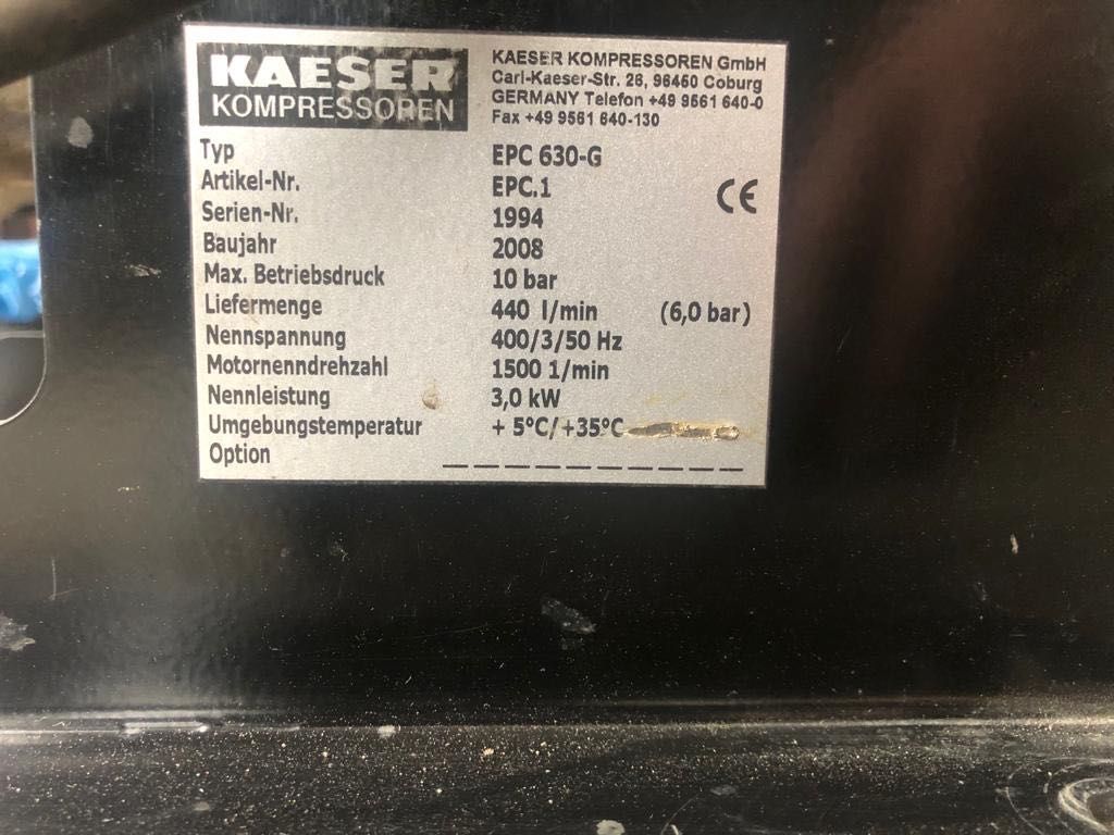 Kompresor Kaeser EPC 630-G