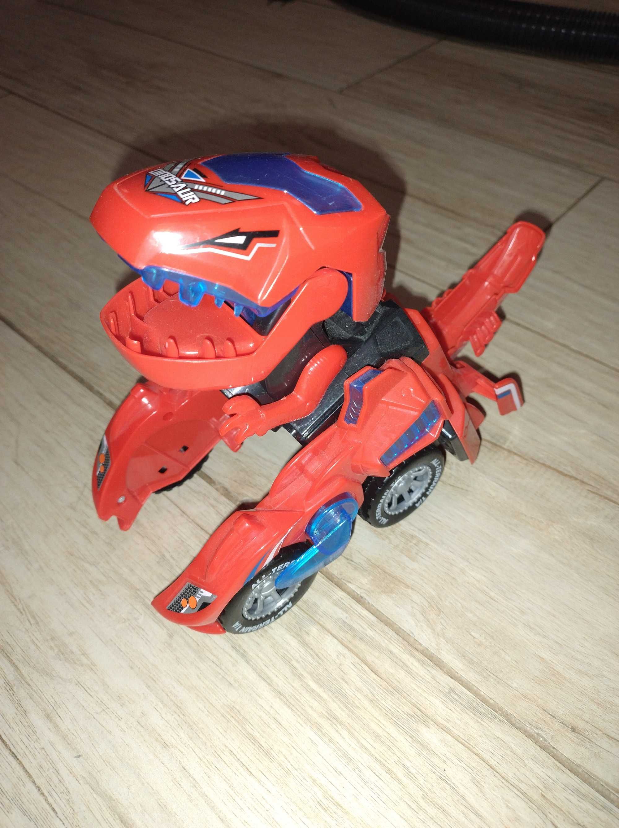 DINOZAUR zmienia się w AUTO 2w1 Deformacja dinozaury