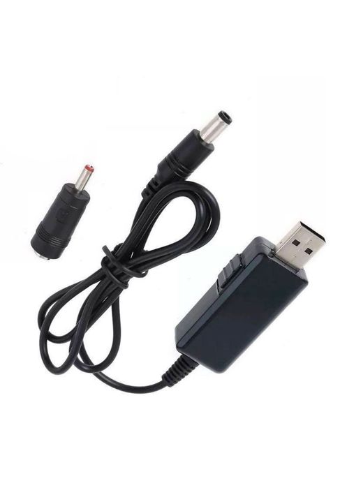 USB кабель для роутера від
Повербанку з 5V на 9V чи 12V