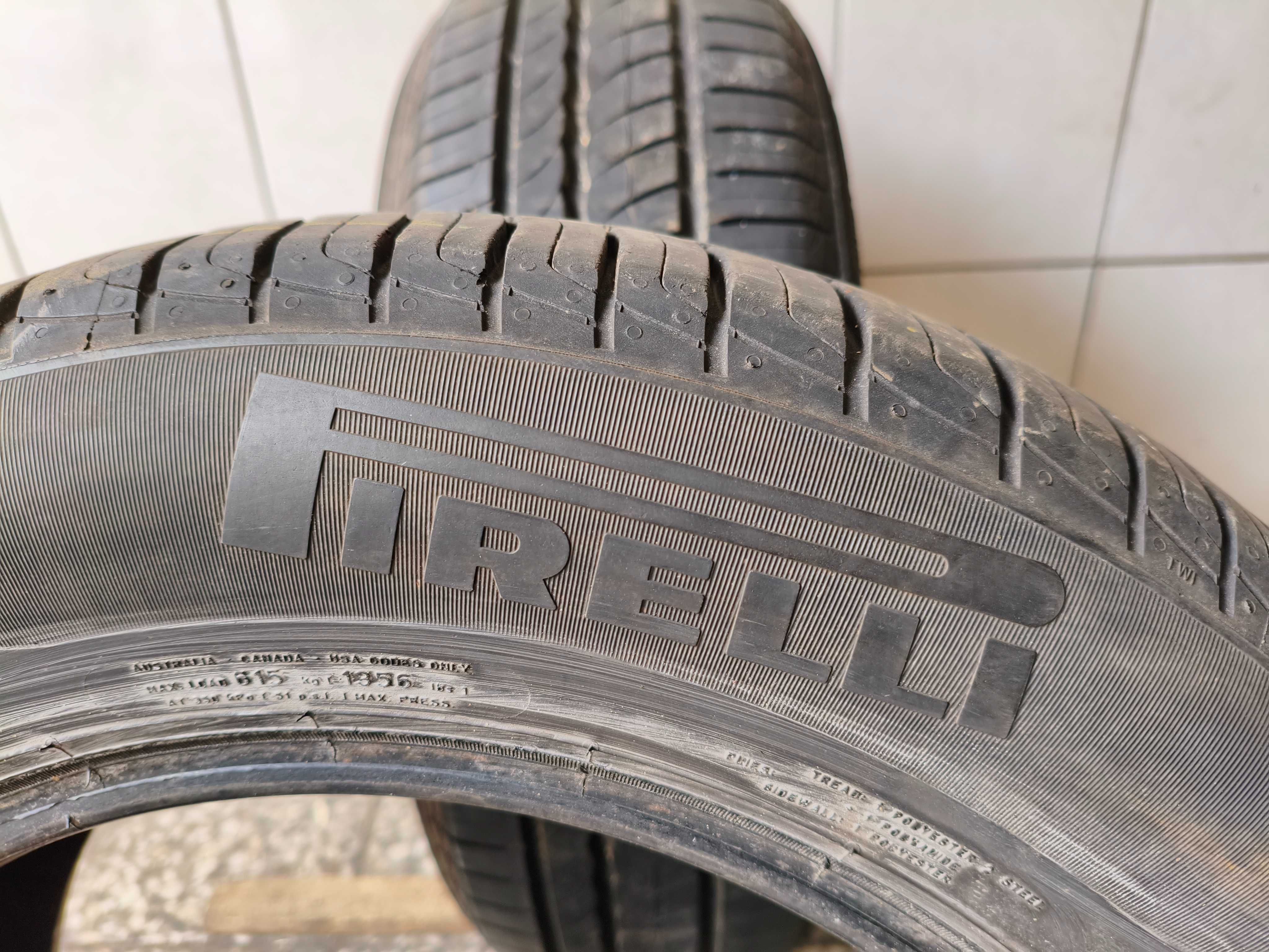Pirelli Cinturato 195/65R15 91V 2x6.57mm 2017r cena za 2szt MONTAŻ