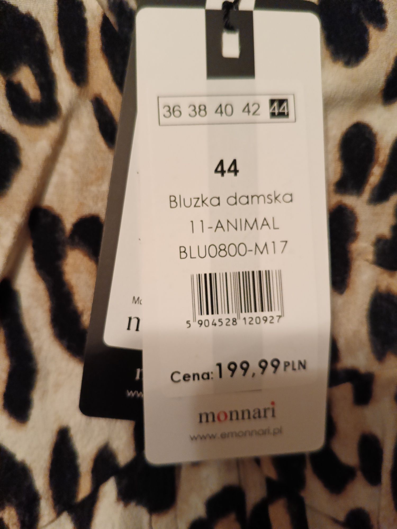 Bluzka MONNARI,44,panterka.