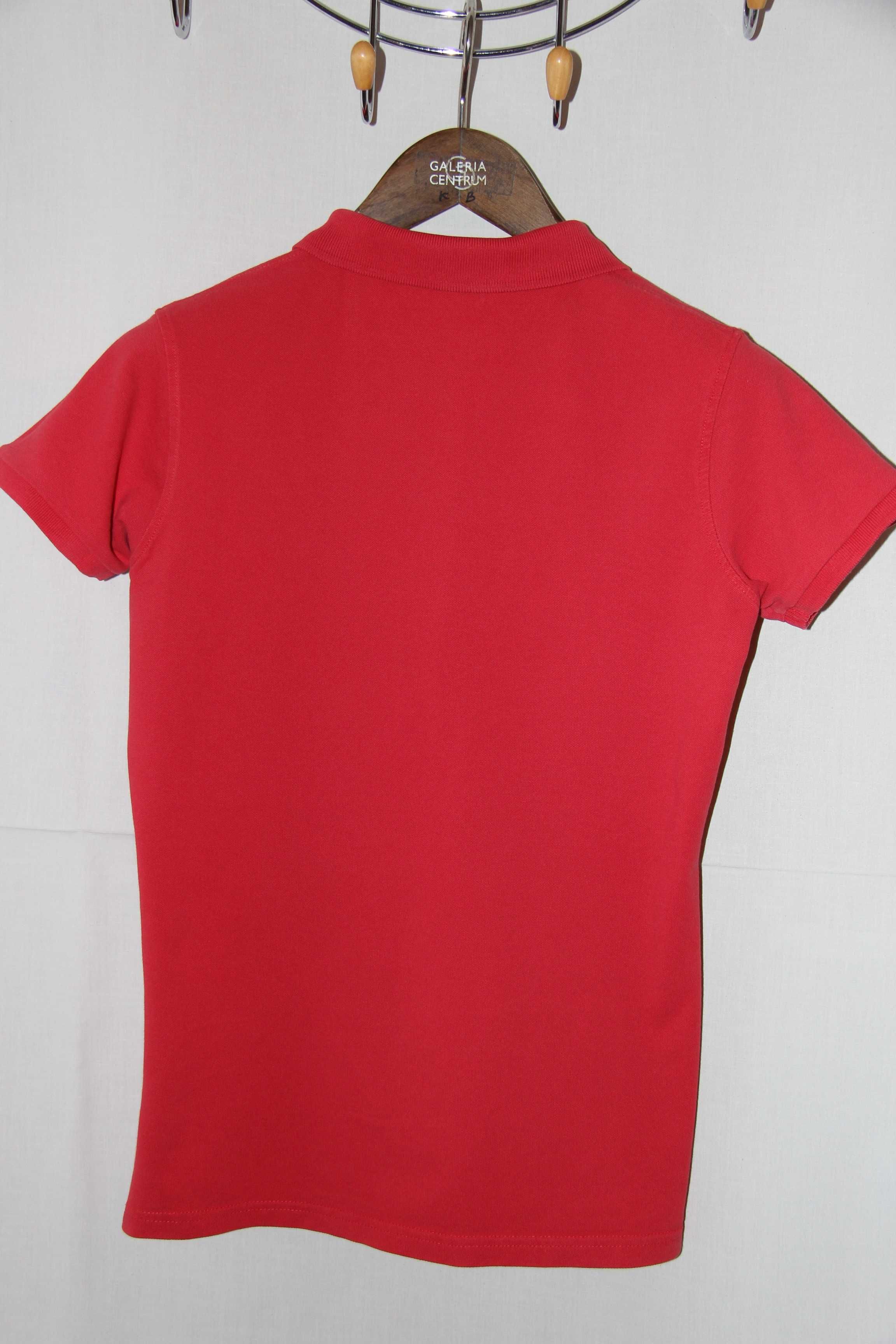 Czerwona koszulka polo US Polo ASSN
