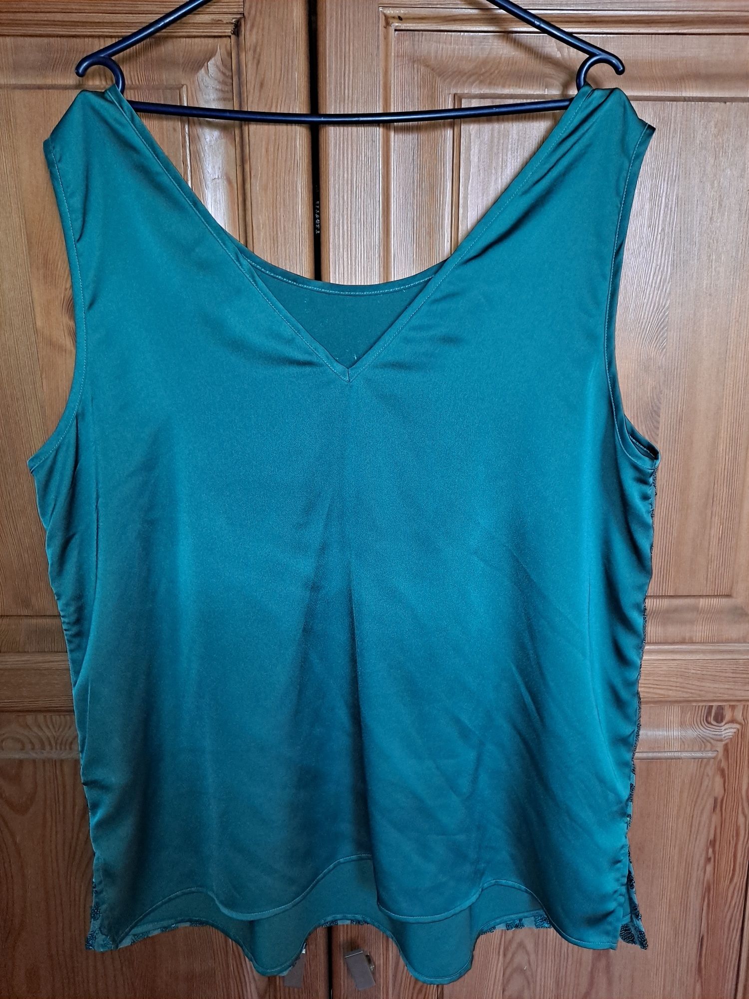 Zielona tunika top 48 50 52