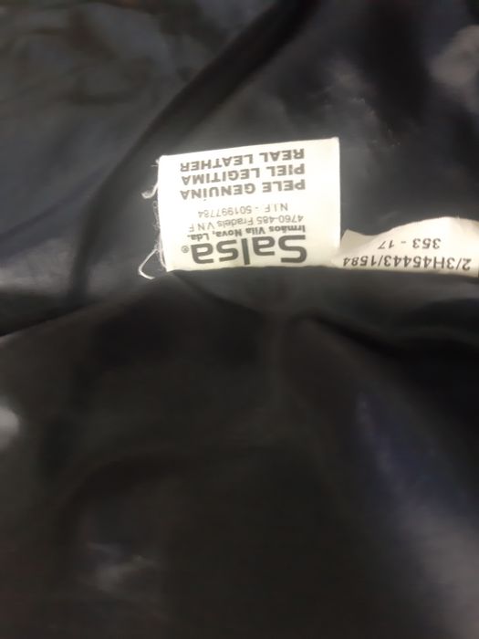 Casaca em pele da Salsa