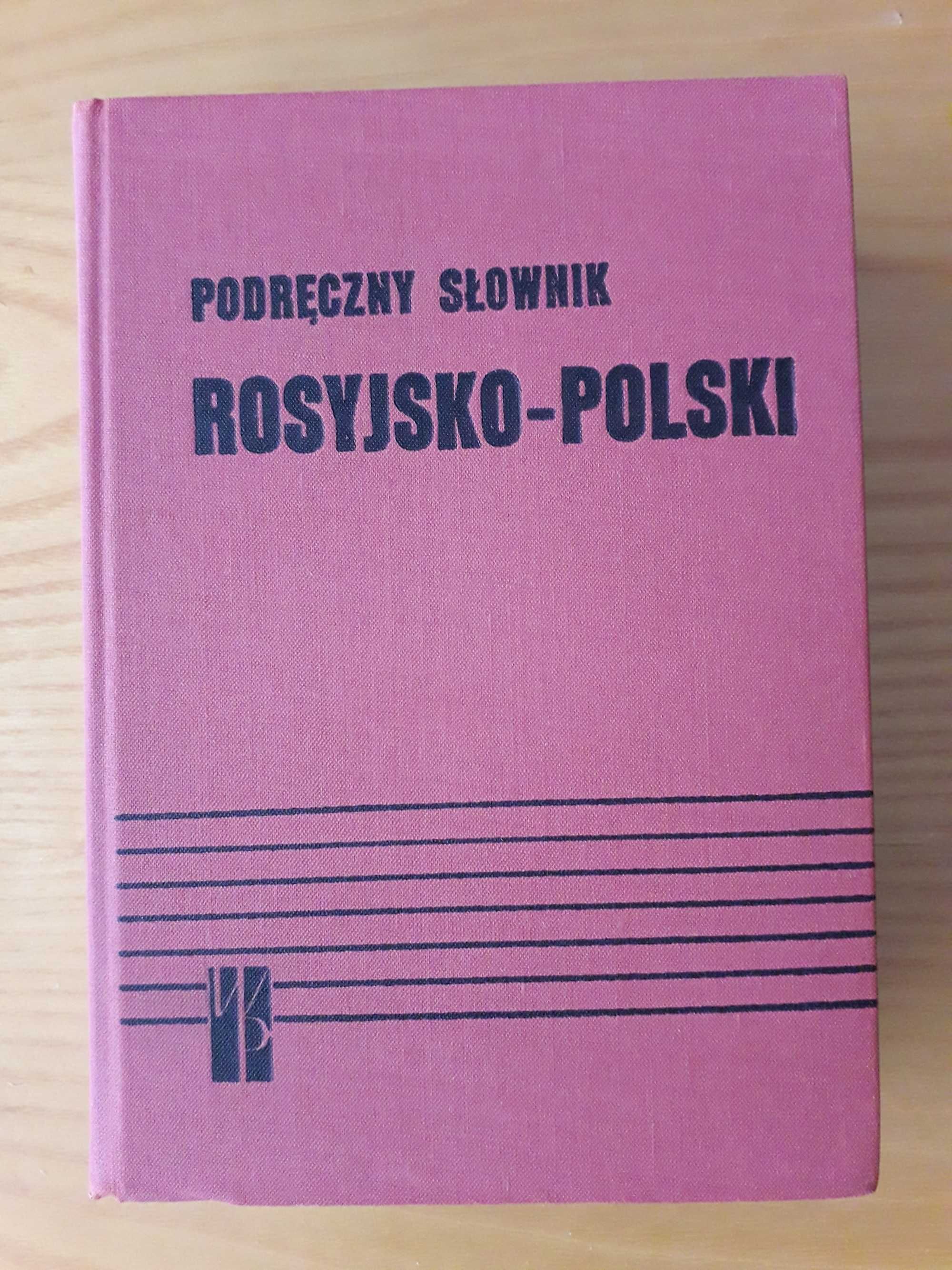 Podręczny słownik ROSYJSKO - POLSKI pod red. J. H. Dworeckiego