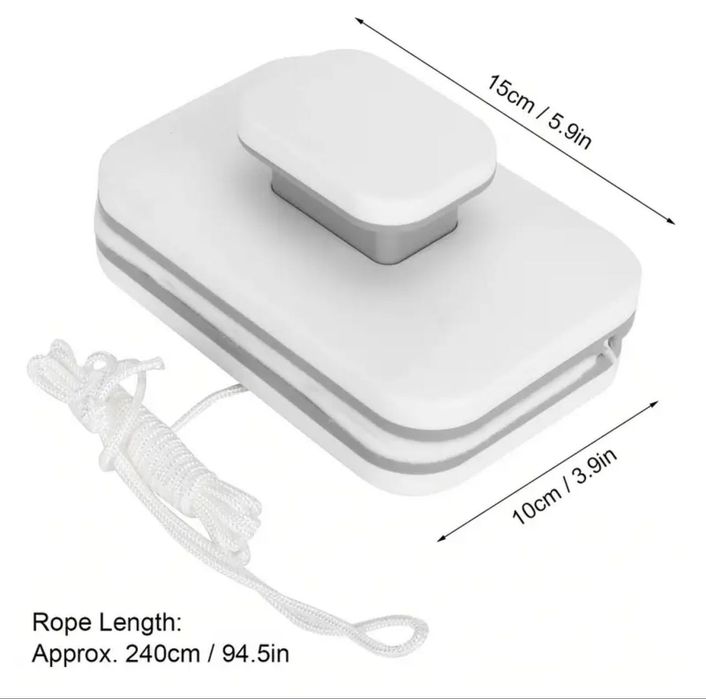 Магнітна щітка для миття вікон