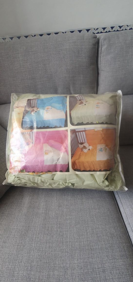Edredão colcha cama de bebé