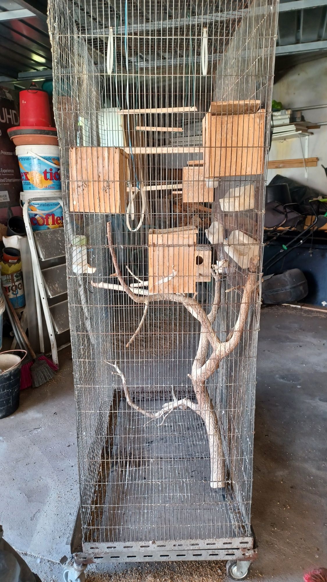 Gaiola para pássaros