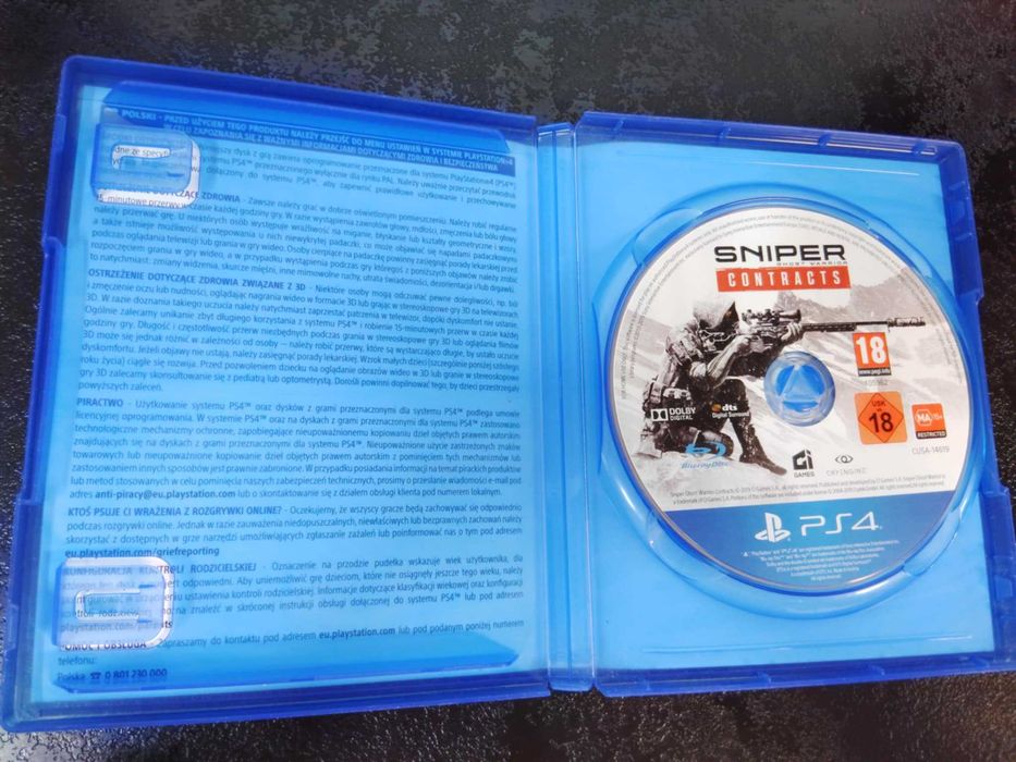 Sniper: Ghost Warrior Contracts PS4