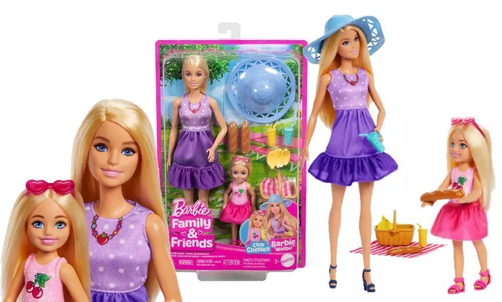 Barbie. JBF43 Siostry na pikniku. Barbie