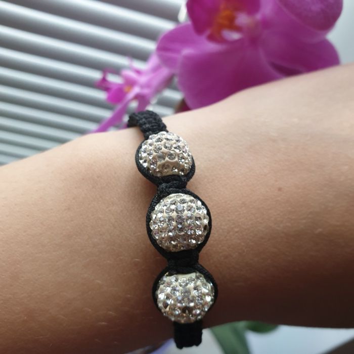 Bransoletka Shamballa crystal