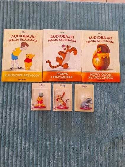 Audiobajki NOWE - seria 3 części " Kubusia Puchatka "
