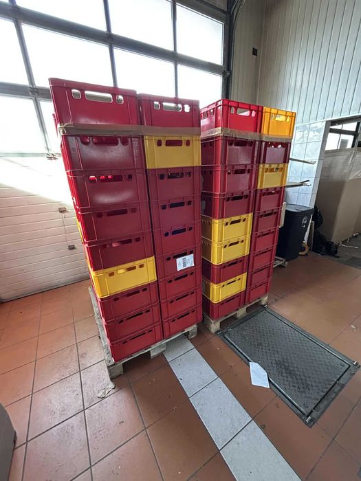 Skrzynka Euro E2 wytrzymały pojemnik do przechowywania transportu