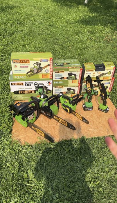 Акумуляторна ланцюгова пила Procraft PKA42Li