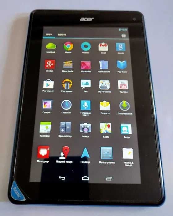 Планшет Acer Iconia