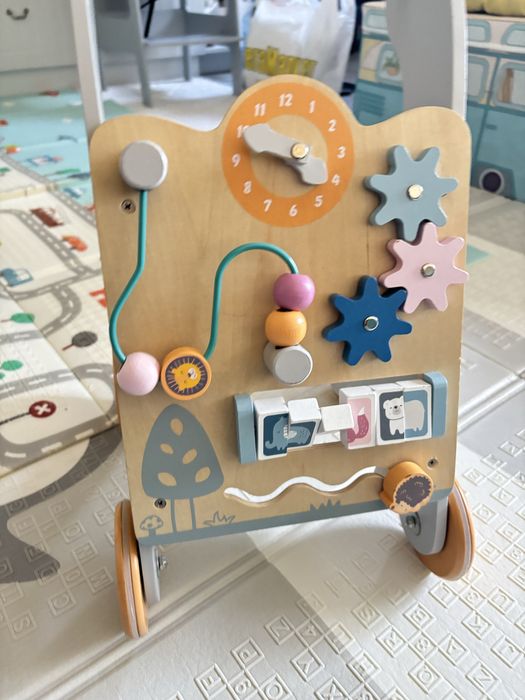 Дитячі ходунки, толокар PolarB з бізібордом