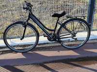 Bicicleta Kross Trans 1.0 black-grey como nova