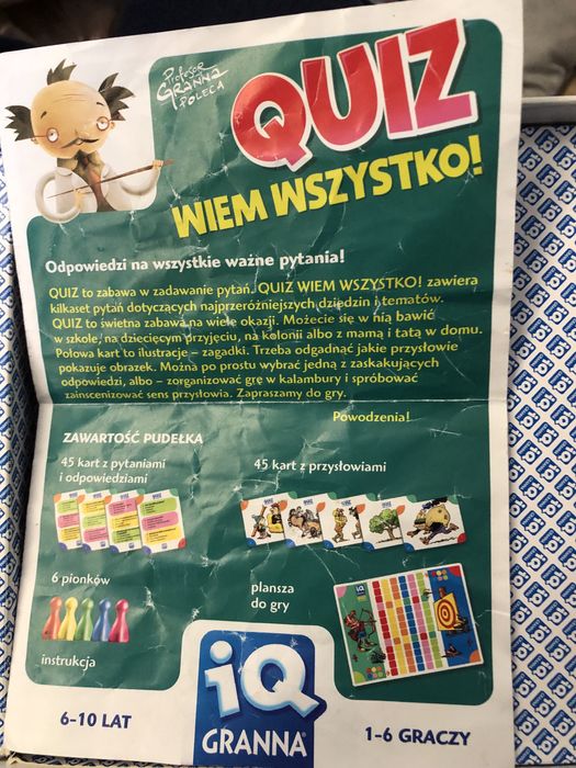 Quiz wiem wszystko