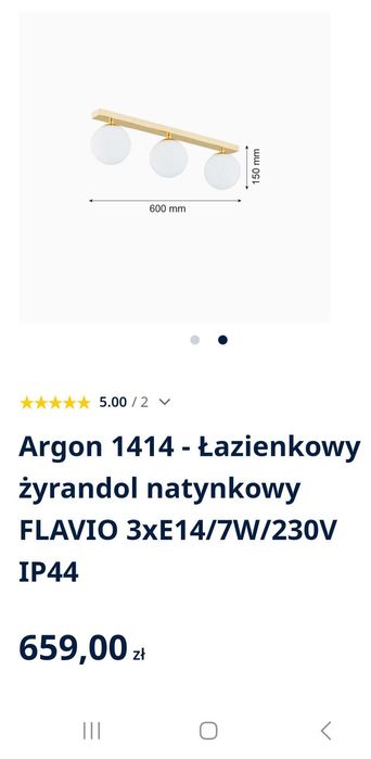 Lampa flavio 1414.