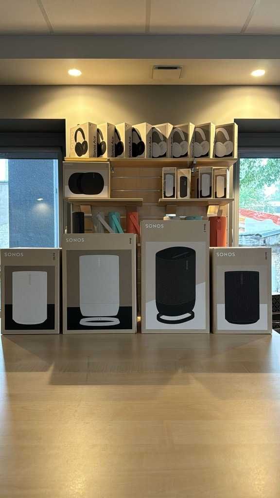 Sonos Era 100 EU стерео-смарт колонка з Bluetooth/Airplay2 В Наявності