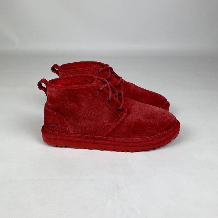 Зимові черевики уггі UGG Neumel SN 3236 оригінал червоні р 44 45 29 см