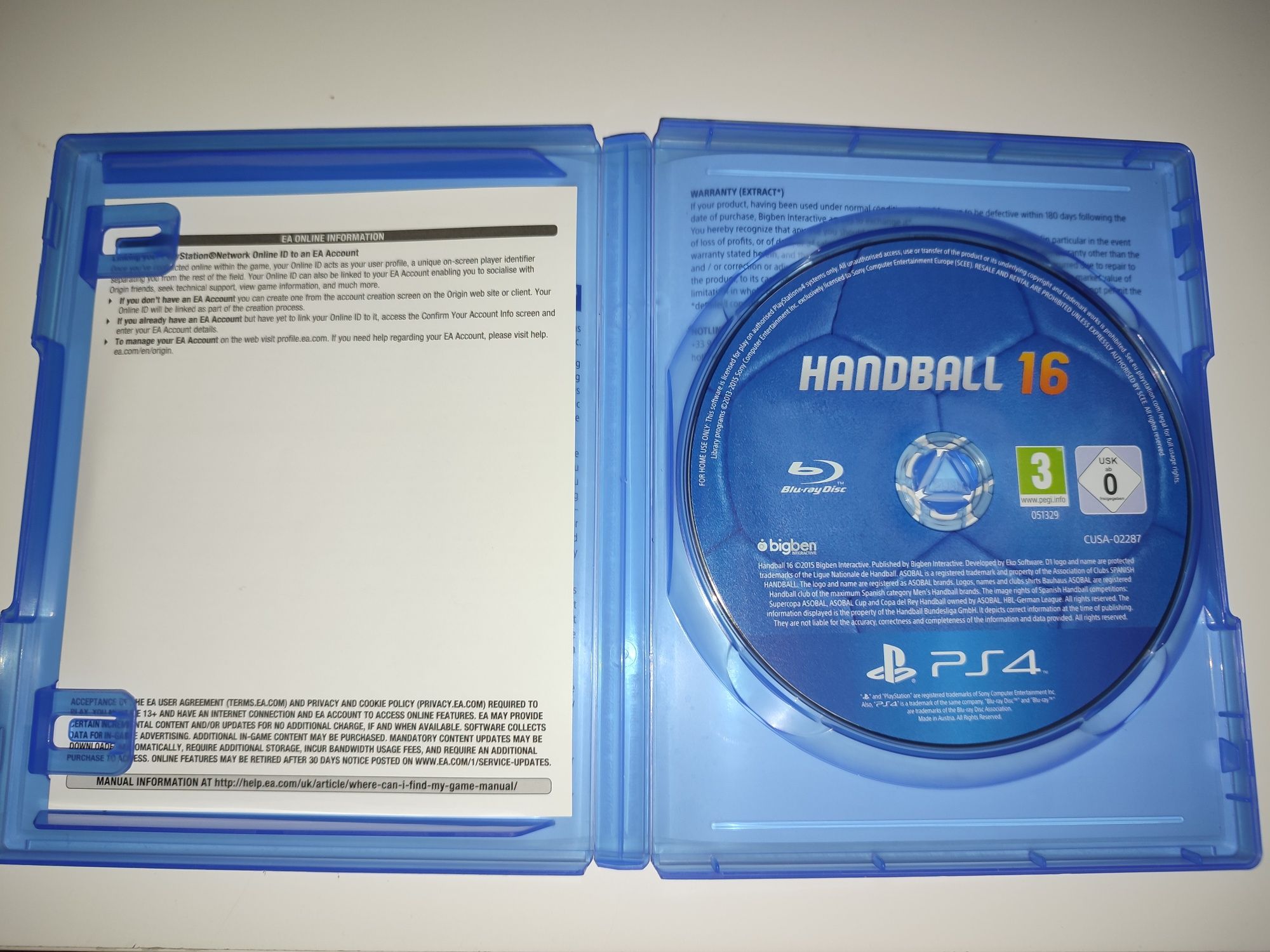 Gra Ps4 Handball 16 gry PlayStation 4 Sniper UFC GTA V Mafia Crash NFS