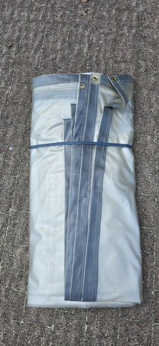 Folia plandeka przezroczysta 5.45 na 5.1 m