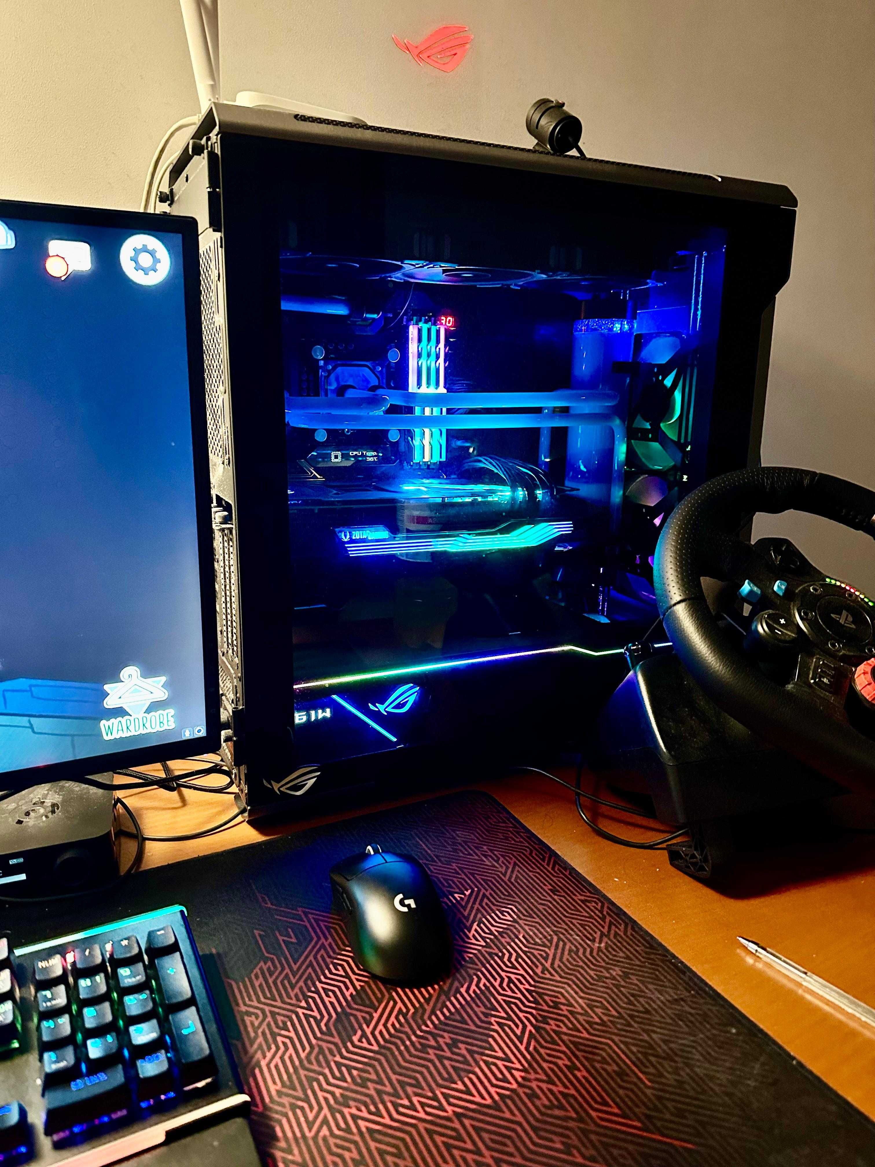 Excelente PC Gaming c/ Arrefecimento a Água feito à Mão