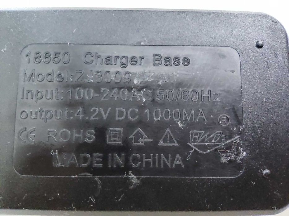Ładowarka Ogniw 18650 Baterii Akumulatorów Li Ion 3,7v 4,2v + SAMSUNG