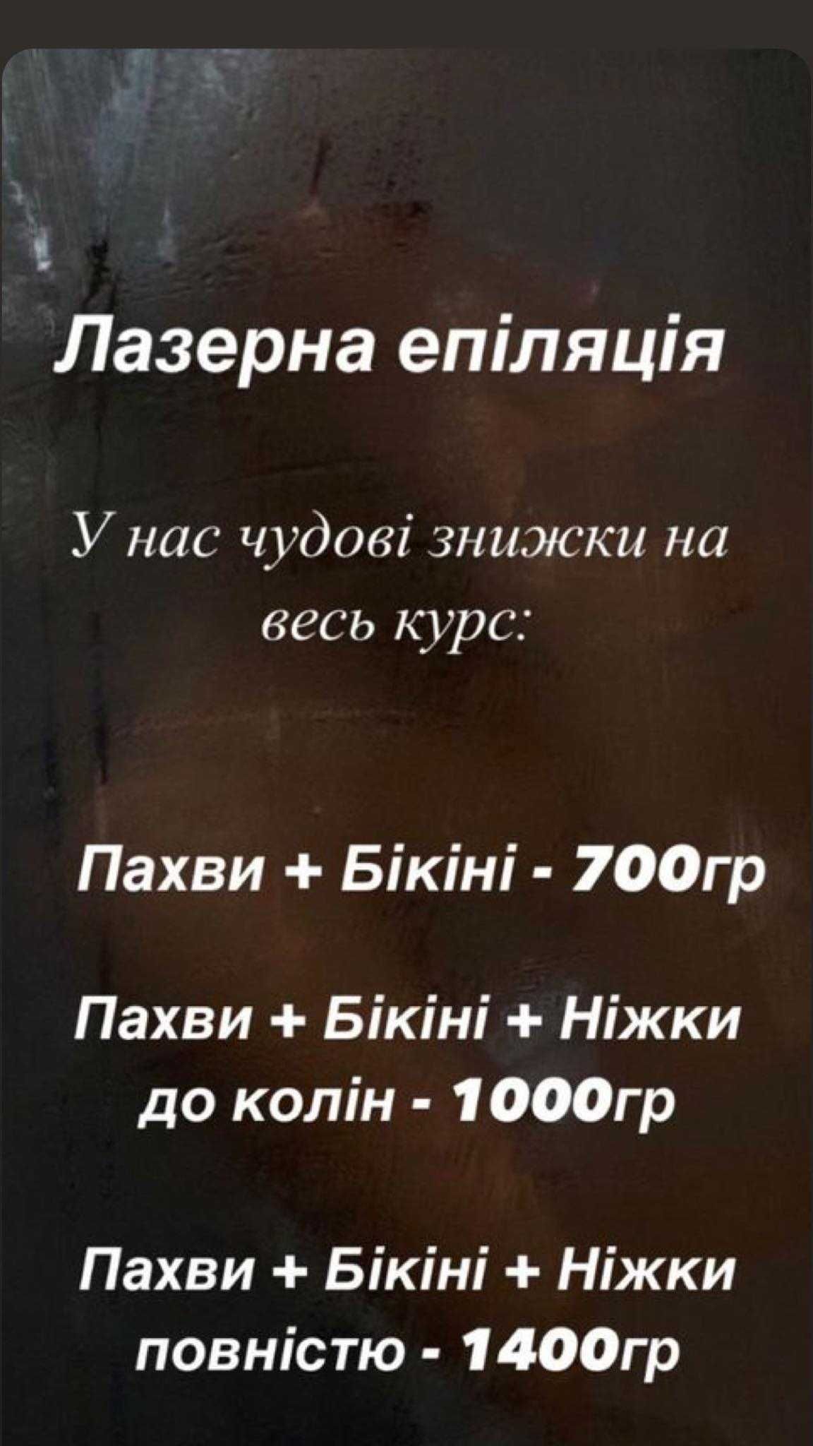 Лазерна епіляція