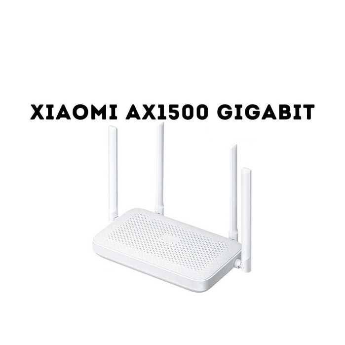 Гігабітний потужний роутер Xiaomi AX1500 Wi-Fi 6 Redmi AX1500